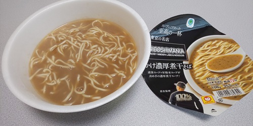 『NIBOSHIMANIA　かけ濃厚煮干そば』